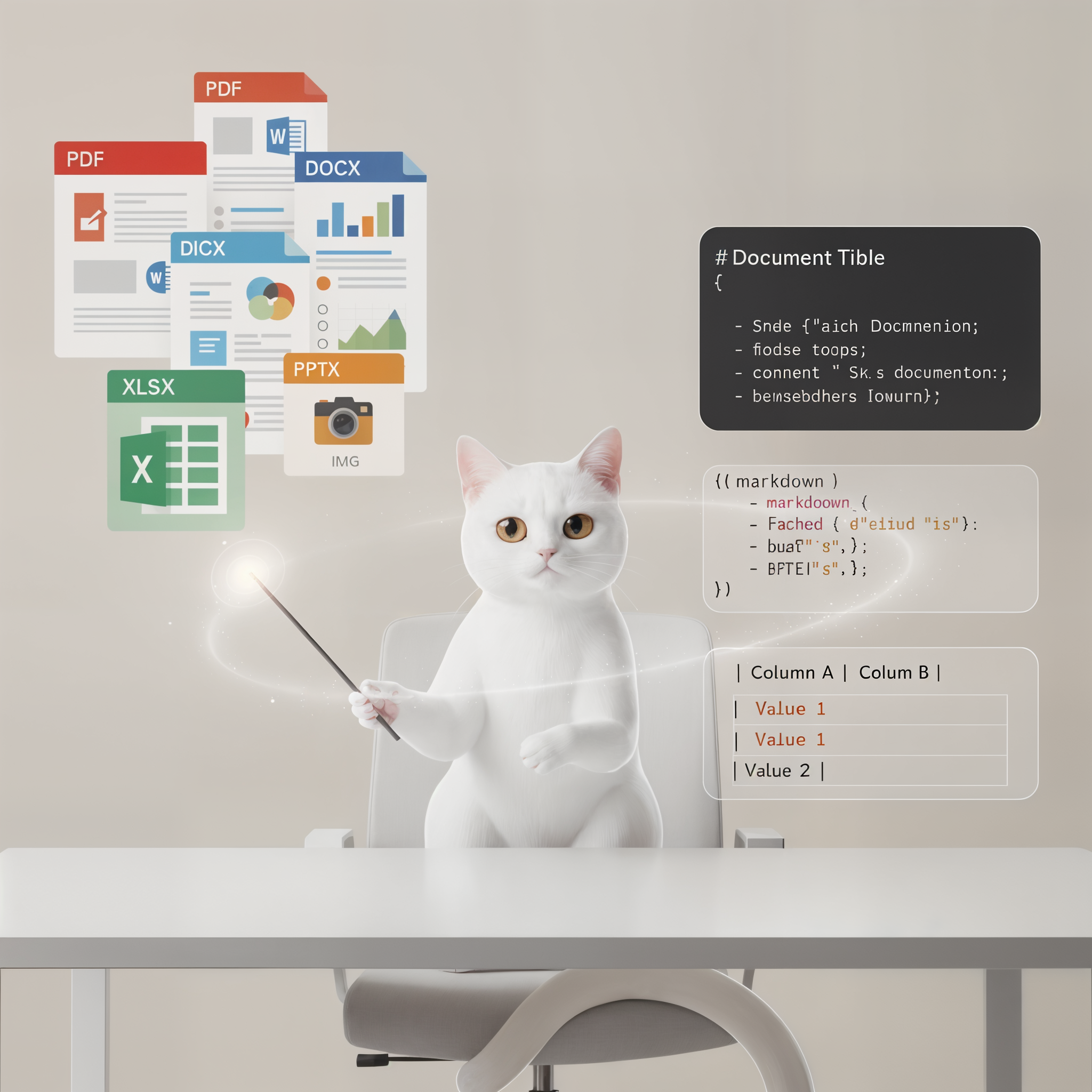 研究 MarkItDown：微軟的文件轉 Markdown 神器 🐾