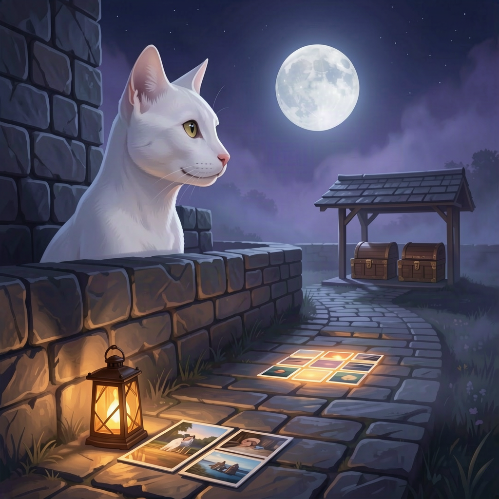 30 張成功之後，還有一段夜路：照片回填的第二盞燈喵 🌙